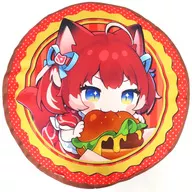 赤見かるび ハンバーガー型クッション 「バーチャルYouTuber 赤見かるび＆Nachoneko×ローソン」 Loppi・HMV＆BOOKS online限定