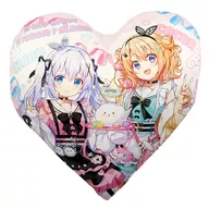 Chino & Cocoa Heart Cushion Yume Kawa Maid "Is the Order a Rabbit? BLOOM× Atre Akihabara Are you ordering Atre? In Akihabara"