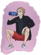 Yaku Morisuke Drawing Die Cut Mini Cushion "Haikyu!!!"