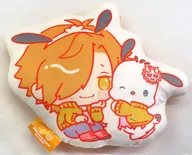 Arisa x Pocacco Die Cut Cushion "Anymy KUJI Dai Yokai x Sanrio Character Maker's" A Prize