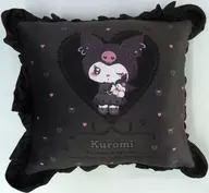 Black (Gothic / Heart) Squ-Air Cushion "Sanrio Character Connector's ×Avail"