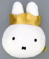 ミッフィー もこもこフェイスクッション 70th Anniversary Gold＆Black 「ミッフィー」