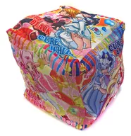 Conjunto (1 persona / 2 personas por cara) Cojín de cubo "Movie HUG! Pretty Cure Futari wa Pretty Cure All Stars Memories"