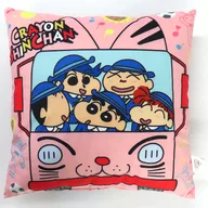集合(バス/ピンク) クッション 「クレヨンしんちゃん」