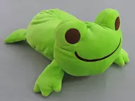 ホイップピクルス 這い型クッション グリーン 「pickles the frog-かえるのピクルス-」