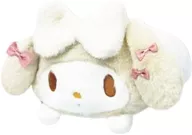 マイメロディ 寝そべりクッション ホワイト 「サンリオキャラクターズ」