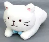 しろたまちゃん ぽわぽわ寝そべりクッション 「FukuFukuNyanko」