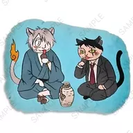 鬼太郎の父と水木 石黒亜矢子コラボ ダイカットクッション 「鬼太郎誕生 ゲゲゲの謎」