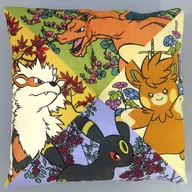 ブルー 座布団クッション～WAGARA -ART-～ 「ポケットモンスター」