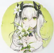 サイキ(描き下ろし) ラウンドクッション 「DMMスクラッチ! デュエットナイトアビス スクラッチ」 A-1賞