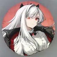 ベレニカ(描き下ろし) ラウンドクッション 「DMMスクラッチ! デュエットナイトアビス スクラッチ」 A-2賞
