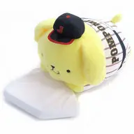 ポムポムプリン ヘッドスライディング抱き枕 「タイトーくじ 侍ジャパン×サンリオキャラクターズ」 A賞