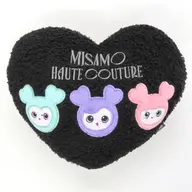 MISAMO クッション(ブラック) 「MISAMO JAPAN DOME TOUR 2024 “HAUTE COUTURE”」 埼玉会場アップグレードチケット特典