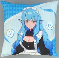 水月鏡花(メイド) スクエアクッション 「人外教室の人間嫌い教師」