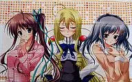 Katagiri 優姫 & Nagase Minato & Ayakoji 華恋 Special Made Cover "PSP Soft Akane Color Staple Limited Edition" Special Benefit