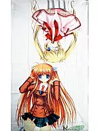 Hochihaya & Nakatsu Shizuru Bed Sheet "Rewrite Rewrite"