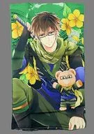 Sarutobi Sasuke Cushion Cover A-10 Award for "Chare KUJI Ikemen Sengoku◆ Toki wo kakeru koi kumatan KUJI"