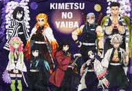 集合(柱) 枕カバー(約35×50cm) 「鬼滅の刃×しまむら」