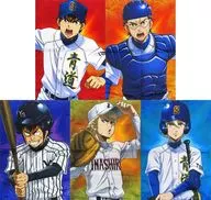 全5種セット クッションケース 「ダイヤのA actII WEBくじ第2弾 ～LIKE BLUE BLAZES～」 A賞