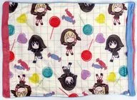 錦木千束＆井ノ上たきな(総柄) 枕カバー 「リコリス・リコイル×しまむら」