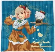 千束×ハローキティ＆たきな×シナモロール(館のレストランver.) クッションカバー 「リコリス・リコイル×サンリオキャラクターズ」