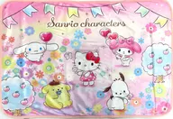 Gathered Boa Lap Blanket "Sanrio Character Cters"