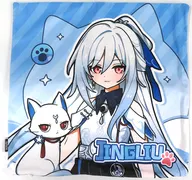 鏡流 小不点猫猫シリーズ スクエアクッションカバー 「崩壊：スターレイル」