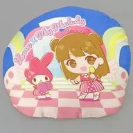 B. Love & My Melody / Berry & Kuromi Die Cut Cushion "Oshare Majo: Love and Berry X Sanrio Character Connectors"