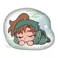 Zenbo-ji Temple Isaku Die Cut Cushion "Nintama Rantaro"