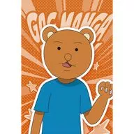 クマ吉くん まくらカバー 「ギャグマンガ日和GO」
