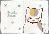 ニャンコ先生(ホワイト/クローバー) 枕カバー 「夏目友人帳」