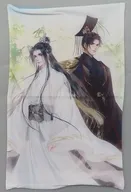 墨燃＆楚晩寧(立絵/師徒) クッションカバー 「二哈和他的白猫師尊(二哈と彼の白猫師尊)」