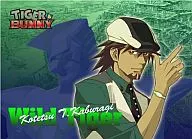 Kotetsu T. Kaburagi Pattern Fluffy Lap Robe "TIGER&BUNNY"