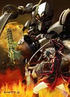 キービジュアル2柄(ノブナガ＆ジャンヌ) もふもふひざ掛け 「ノブナガ・ザ・フール」