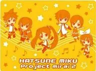 Miku Hatsune Project Mirai 2 "Collected (Orange) Premium Big Blanket"