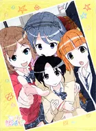 キービジュアル柄 もふもふひざ掛け 「てさぐれ!部活もの」