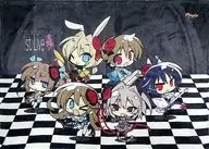 Assembly ハピメアライブ MOFU MOFU BLANKET "Happimere" Purple Software 1st Live Goods