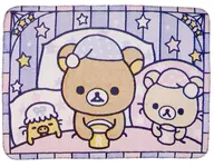 "Rilakkuma" Stained glass Style Bed Blanket for Night Use