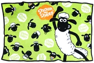 グリーン フランネルブランケット 「ひつじのショーン」