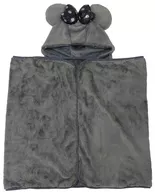 Minnie Mouse Hooded Blanket Grey 「 Disney 」 Tokyo Disney Resort Only