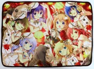 Collective Blanket "Is the Order a Rabbit? Exhibition Cafe Lumiere"