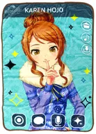 Hojo Karen blanket "idol Master Cinderella Girls' ×SCRAP SHOOTING QUEENTET ~ Produce even if it is far away! ~"