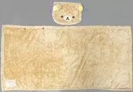 Rilakkuma Pajama Party Blanket "Rilakkuma" with drawstring bag