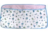 Allover Pattern (Blue x Pink) Foot Blanket "Pocket Monsters Pokemon and 3 Coins"