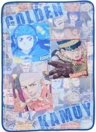 杉元佐一＆アシリパ＆白石由竹 プレミアムふわふわブランケット 「ゴールデンカムイ」