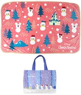 集合(スノースノー) 収納バッグ付きブランケット 「ディズニー・クリスマス2019」 東京ディズニーリゾート限定
