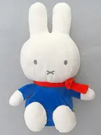 "Miffy" com um cobertor Miffy (azul)