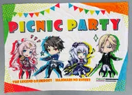 集合 B1ブランケット 「MOLLY.ONLINEスクラッチ 英雄伝説 創の軌跡 ピクニック隊ver.」 A-1賞