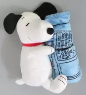 "PEANUTS (SNOOPY)" Blanket with Snoopy Plush toy