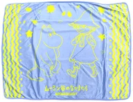 Moomin & Snafu Kin Kirakira Blanket "Moomin Tani no Nakamatachi" Taito limited edition